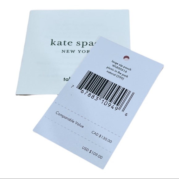 ✨Kate Spade Clutch large (PICNIC IN THE PARK) NWT PERFECT No longer available - Picture 5 of 6